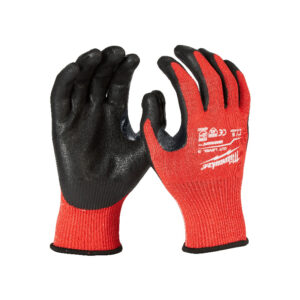 MILWAUKEE Cut 3(C) Nitrile Dipped Gloves 1 Pack - S