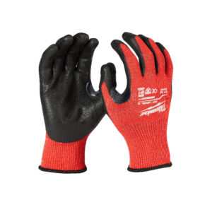 MILWAUKEE Cut 3(C) Nitrile Dipped Gloves 1 Pack - M