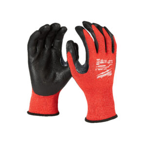 MILWAUKEE Cut 3(C) Nitrile Dipped Gloves 1 Pack - XXL
