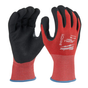 MILWAUKEE Cut 4(D) Nitrile Dipped Gloves 1 Pack - S