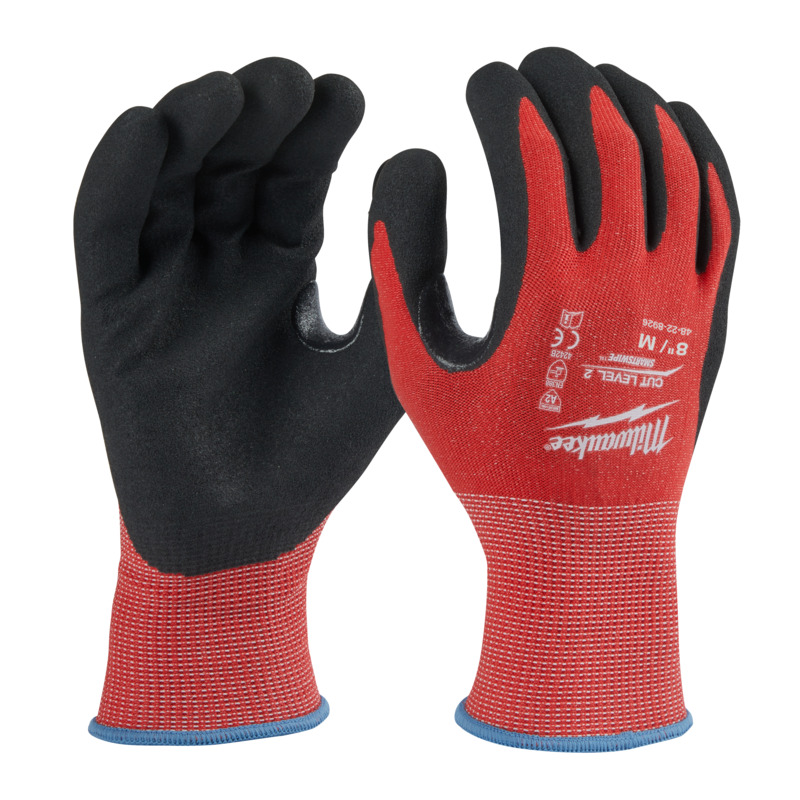 MILWAUKEE Cut 4(D) Nitrile Dipped Gloves 1 Pack - S