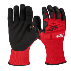 MILWAUKEE Impact Cut 3(C) Nitrile Dipped Gloves 1 Pack - XL