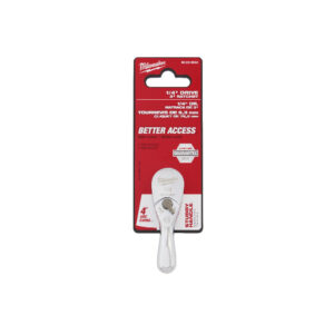 MILWAUKEE 1/4" Drive Fixed Head Ratchet 76mm (3")