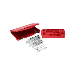 MILWAUKEE 1/4” Dr 50pc Ratchet & Socket Set – SAE & Metric