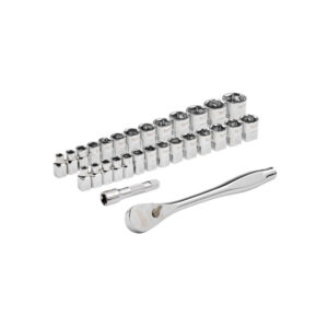 MILWAUKEE 3/8" Drive 29pc Ratchet & Socket Set SAE & Metric