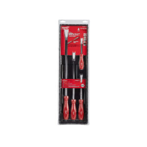 MILWAUKEE 4pc Pry Bar Set