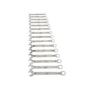 MILWAUKEE 15pc Combination Wrench Set - Metric