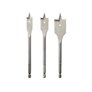 MILWAUKEE 3pcs Timber Spade Bit Set  (16mm, 19mm, 25mm)