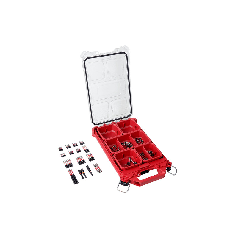 MILWAUKEE SHOCKWAVE™ 100Pc Impact Driver Bit Set in Packout Organiser
Q#2