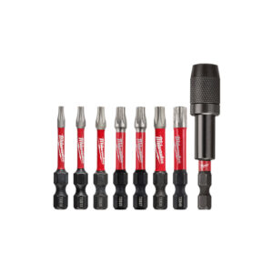 MILWAUKEE SHOCKWAVE™ Power Bit Security Torx 50MM (2") 8PC SET