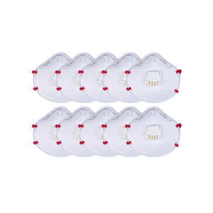 MILWAUKEE N95 Disposable Valved Respirators 10 Pack