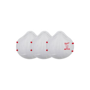 MILWAUKEE N95 Disposable Respirators 3 Pack
