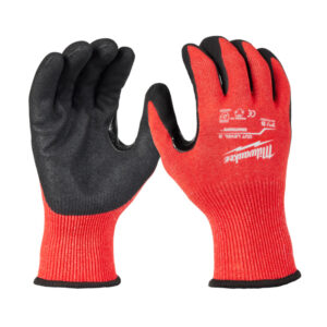 MILWAUKEE Cut 3(C) Nitrile Dipped Gloves 1 Pack - L