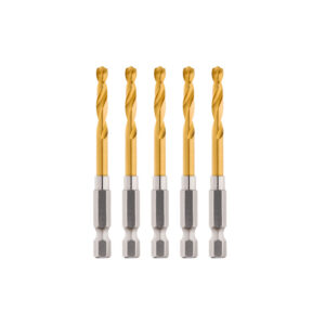 MILWAUKEE SHOCKWAVE™ Red Helix Titanium Drill Bit 4.2mm 5Pk