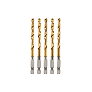 MILWAUKEE SHOCKWAVE™ Red Helix Titanium Drill Bit 4.8mm 5Pk