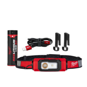 MILWAUKEE REDLITHIUM™ USB Rechargeable BEACON Hard Hat Light 3.0Ah Kit