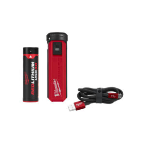 MILWAUKEE REDLITHIUM™ USB Rechargeable Portable Power Source and Charger Kit