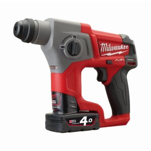 MILWAUKEE M12 Fuel™ 16mm SDS Plus Rotary Hammer Kit (2X 4.0Ah)