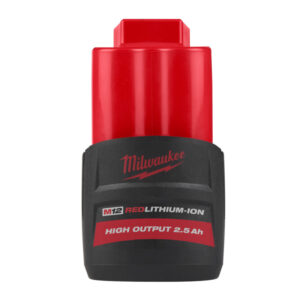 MILWAUKEE M12™ REDLITHIUM™ HIGH OUTPUT™ 2.5Ah Compact Battery
