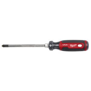 MILWAUKEE USA Made Cushion Grip Phillips #3 x 6" Screwdriver from 6PCE