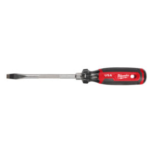MILWAUKEE USA Made Cushion Grip Slotted 5/16" x 6" Screwdriver from 4PCE & 6PCE