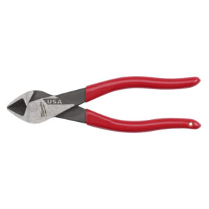 MILWAUKEE USA Made Dipped Grip 7" Diagonal Pliers