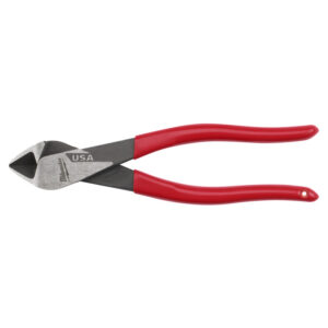 MILWAUKEE USA Made Dipped Grip 8" Diagonal Pliers