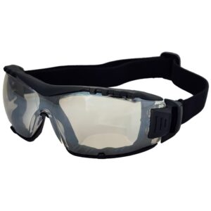 Evolve Smoke Safety Glasses with Gasket & Headband