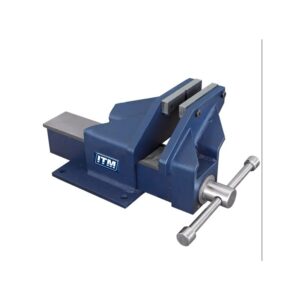 ITM Fabricated Steel Bench Vice Offset Jaw 100mm