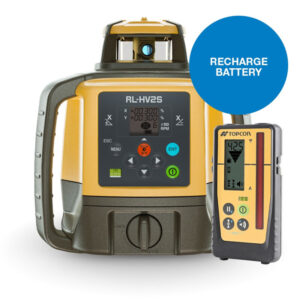 TOPCON HV2S Dual Grade Laser Recharge Battery Premium Receiver