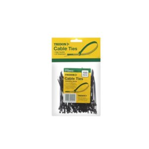 CABLE Tie Black 200X5Mm Pk100 Hang Card