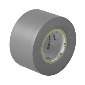 UNASCO 48MMx30Mx0.13MM Pvc Duct Tape Silver-Grey