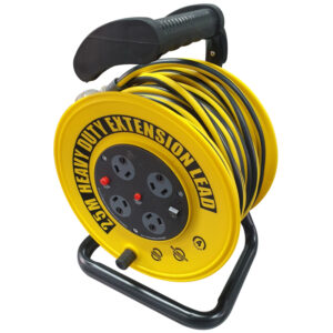 ULTRACHARGE Handyman 25m Heavy Duty Extension Power Cord Lead With Reel