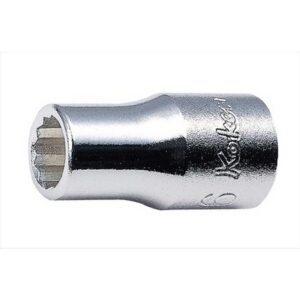 KOKEN Socket 1/4Dr X 7/16 - 12Pt