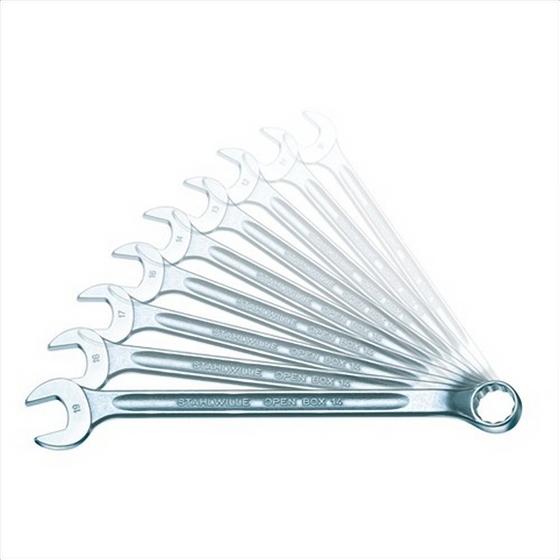 STAHLWILLE Combination Spanner Long Set #14 11 Piece 8-22Mm