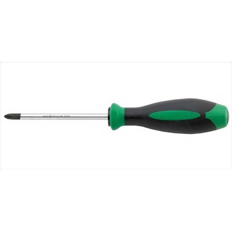 STAHLWILLE Screwdriver Drall + Phillips #3 275mm 2 Comp Handle
