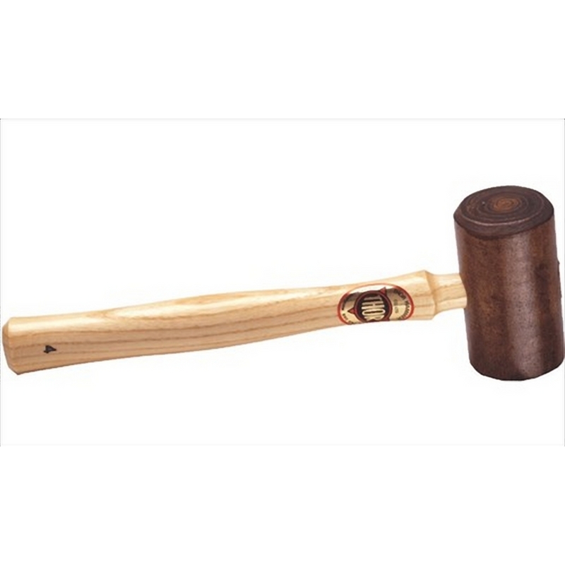 THOR Rawhide Mallet Size 5, 570G 1-1/4Lb 63mm Face