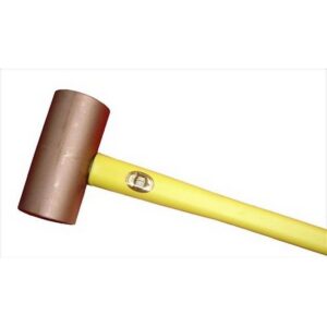 THOR Solid Copper Mallet 70mm X 197mm 7.5Kg (16-1/2Lb)