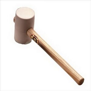 THOR White Mallet Hammer 375G (3/4Lb) Wood Handle