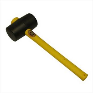 Thor Mallet Black Rubber 900g 2Lb Fibreglass Handle