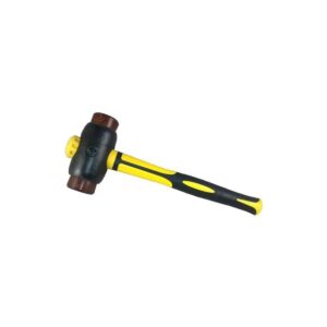 THOR Rawhide Hammer Size 4, 2000G 4-1/2Lb 50mm Face Fibreglass Handle