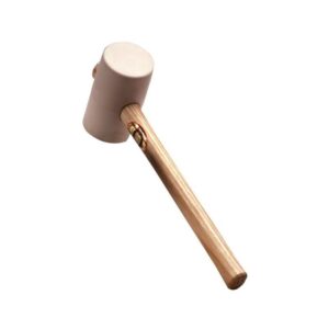 THOR White Mallet Hammer 675G (1-1/2Lb) Wood Handle