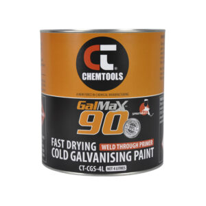 CHEMTOOLS GalMax™ 90 Cold Galvanising Paint & Weld Through Primer Sprayable - 4 Litres