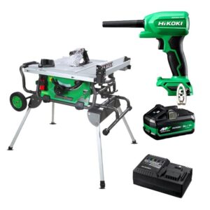 HIKOKI Table Saw & Air Duster