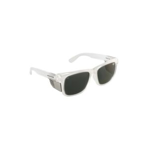 PROCHOICE Safety Glasses Frontside Polarised Smoke Lens With Clear Frame
