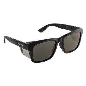 PROCHOICE Safety Glasses Frontside Smoke Lens With Black Frame