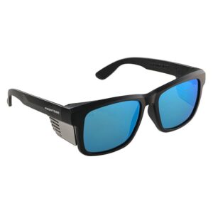 PROCHOICE Safety Glasses Frontside Polarised Blue Revo Lens With Black Frame