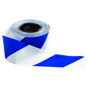PROCHOICE Barricade Tape - 100M X 75mm Blue & White
