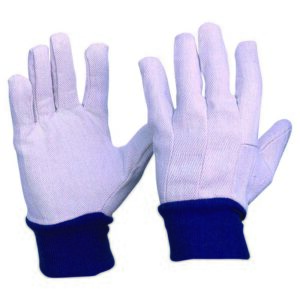 PROCHOICE Cotton Drill Blue Knit Wrist Gloves Men'S Size