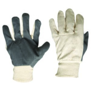 PROCHOICE Cotton Drill Vinyl Palm Gloves Large
